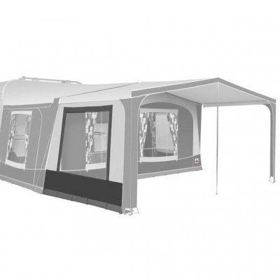 Dorema Palma sidovägg till till soltak.