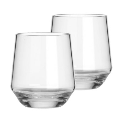 Dricksglas Savoy från Flamefield i 2-pack, tillverkade i tåligt polykarbonat.