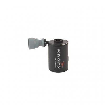 Die Allium-Pumpe von Easy Camp ist schnell und wird über USB-C aufgeladen.