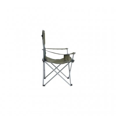 Der Spruce Arm Chair Olivine ist ein robuster und klappbarer Stuhl, perfekt für Camping.