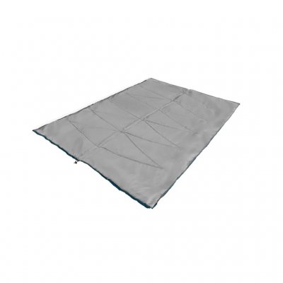 Easy Camp Starling Square kann vollständig geöffnet und als Decke verwendet werden.