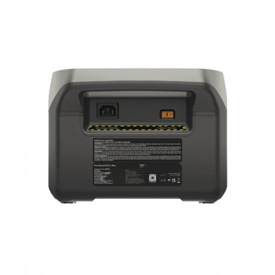 Baksida med laddningsportar på River 2 Max från EcoFlow.