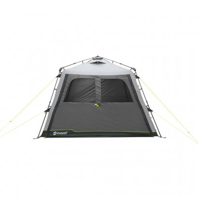 Genießen Sie einen vielseitigen Eingang mit zwei vollständig zu öffnenden Seiten mit Mesh-Tür – ideal für Campingabenteuer!