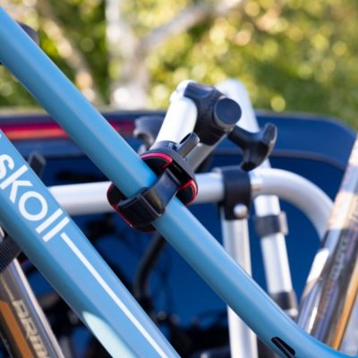 Fiamma Fahrradhalter für ein zusätzliches Fahrrad.