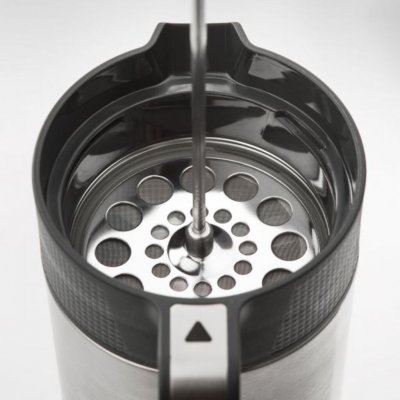 Französische Edelstahl-Kaffeepresse