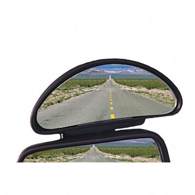 HABA Blind Spot Mirror täcker döda vinkeln. Backspegeln monteras i orginalspegeln ram med ett kämfäste.