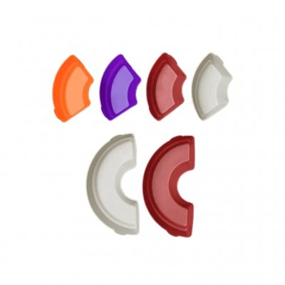 Omnia Fritidsugn Silikonform 6 delar (Max 260°C)