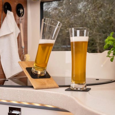 Silwy Magnetische Biergläser aus Kristall (2er-Pack)