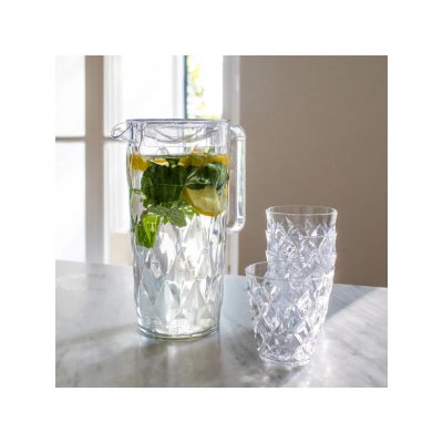 Koziol Krug 1,6 L mit 4 Gläsern