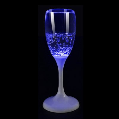 Unison Prosecco Leuchtglas 12 cl - Inkl. Batterie