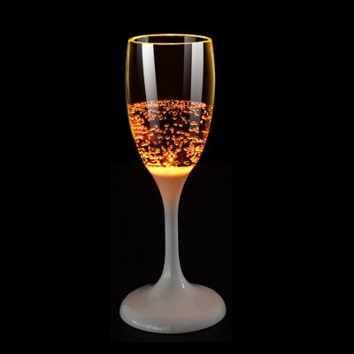 Unison Prosecco Leuchtglas 12 cl - Inkl. Batterie