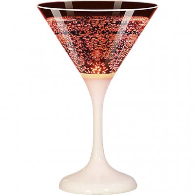 Unison Cocktail Leuchtglas 22 cl - Inkl. Batterie