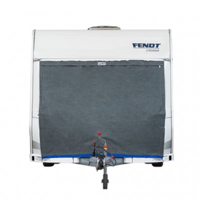 Hindermann frontskydd för husvagn skyddar från isbildning vintertid.