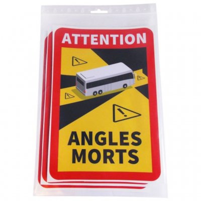 3-pack klistermärken Angles Morts.