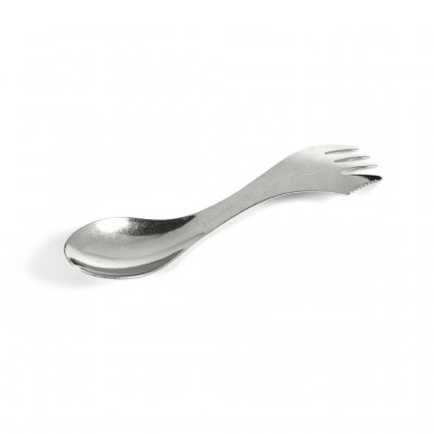 The Swedish-made original spork from Ligh My Fire combines a knife, fork and spoon in one.