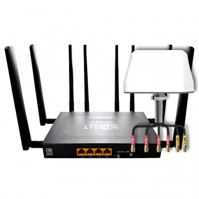 LTC 4G/5G Router mit Kombinationsantenne
