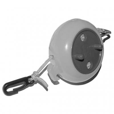 Smart Living Tvättlina med två karbinhakar och en längd på 8 m