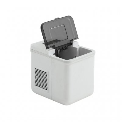 Kompakte und effiziente Eismaschine, die in nur 8 Minuten servierfertige Eiswürfel liefert.