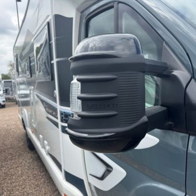 Milenco Spiegelschutzkappe in schwarz für Fiat Ducato ab 2025