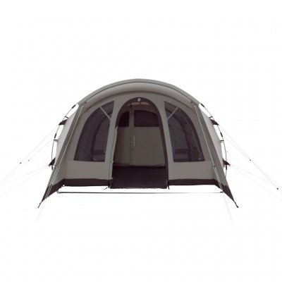 Outwell Ohio 5 TC mit geöffneter Vordertür und ausgeklappter Bodenkante.