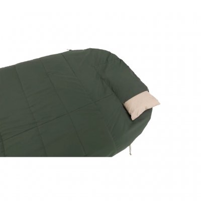 Abnehmbares Kissen am Outwell Caldera Lux XL Schlafsack.