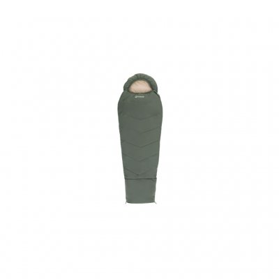 Outwell Convertible Junior Dusty Green – warmer Kinder-Schlafsack, der um 30 cm verlängert werden kann.