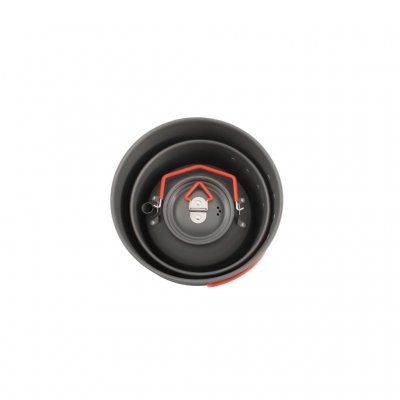 Der Kaffeekessel ist so konzipiert, dass er perfekt zum Robens Basecamp Pro Ceramic Kochset passt und ein kompaktes Packen ermög