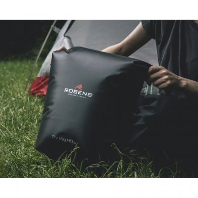 Dry Bag mit einem Fassungsvermögen von 25 Litern, der Ihre Ausrüstung trocken hält oder nasse Kleidung von der übrigen Ausrüstun