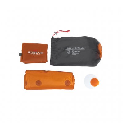 Leichter Pumpsack und Tragetasche sind im Lieferumfang enthalten.