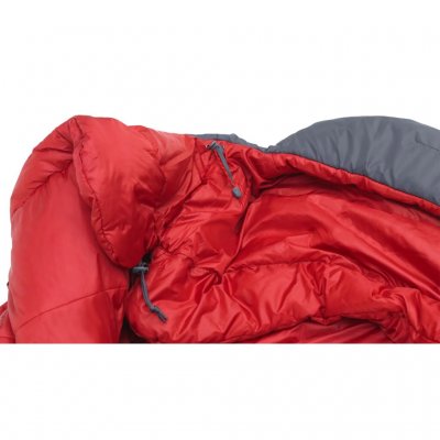 Die obere und untere Kapuzenverstellung verwendet Kordeln mit unterschiedlicher Dicke für eine einfache Anpassung auch im Dunkel