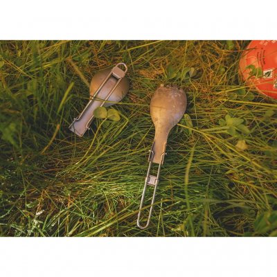 Sehr leichter, klappbarer Spork aus Titan von Robens