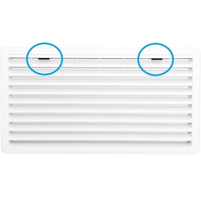 Thetford Verschluss-Clips für Lüftungsgitter