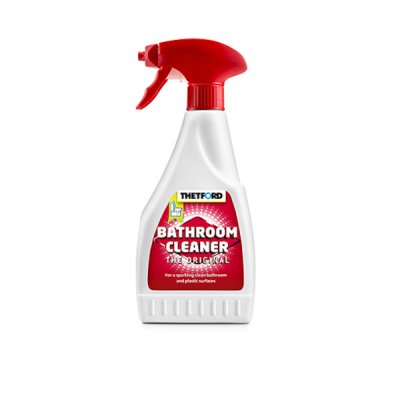 Thetford Bathroom cleaner hjälper dig hålla badrum och ytor rena och fräscha.
