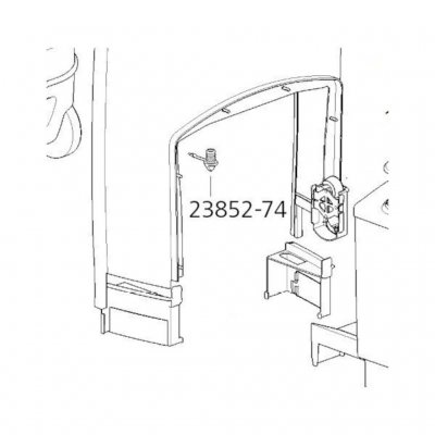 Der Stöpsel befindet sich direkt im Frischwassertank deiner C200-Kassettentoilette und wird zum Entleeren verwendet.