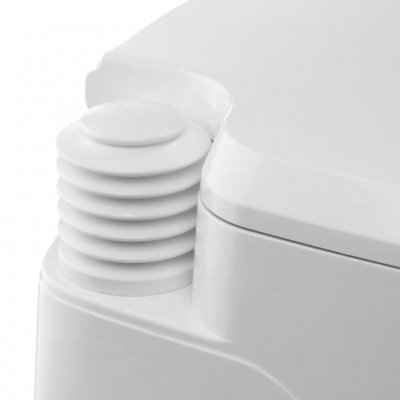 Handpump för de flesta Porta Potti portabel toalett på marknaden.