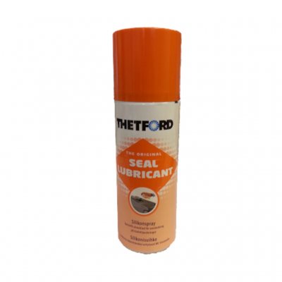 Thetford Seal Lubricant Silikonspray 200 ml för att smörja gångjärn och täta förslutningar
