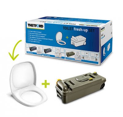 Thetford Toilette Fresh-Up Set C2/C3/C4 - Rechts - Schnäppchen